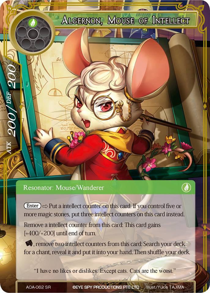 Algernon, Mouse of Intellect, Awakening of the Ancients AOA-062