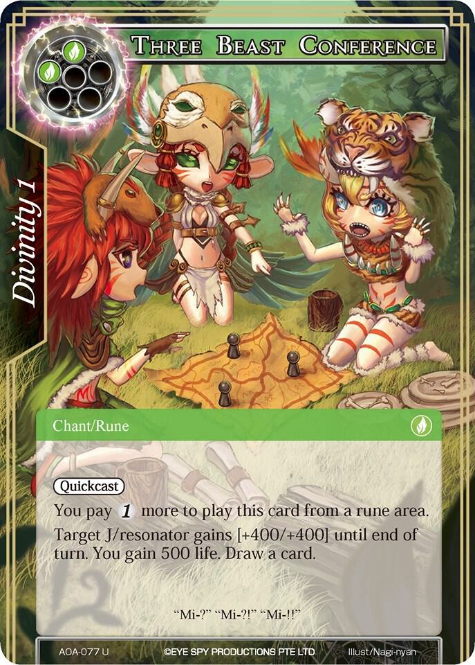 Three Beast Conference, Awakening of the Ancients AOA-077