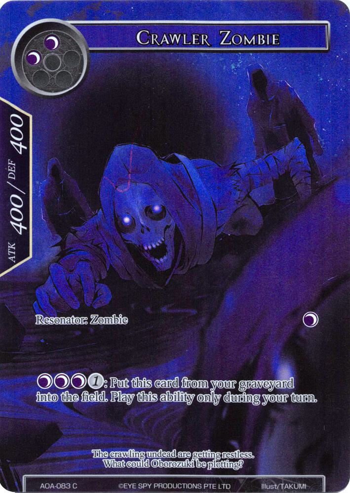 Crawler Zombie (Full Art), Awakening of the Ancients AOA-083