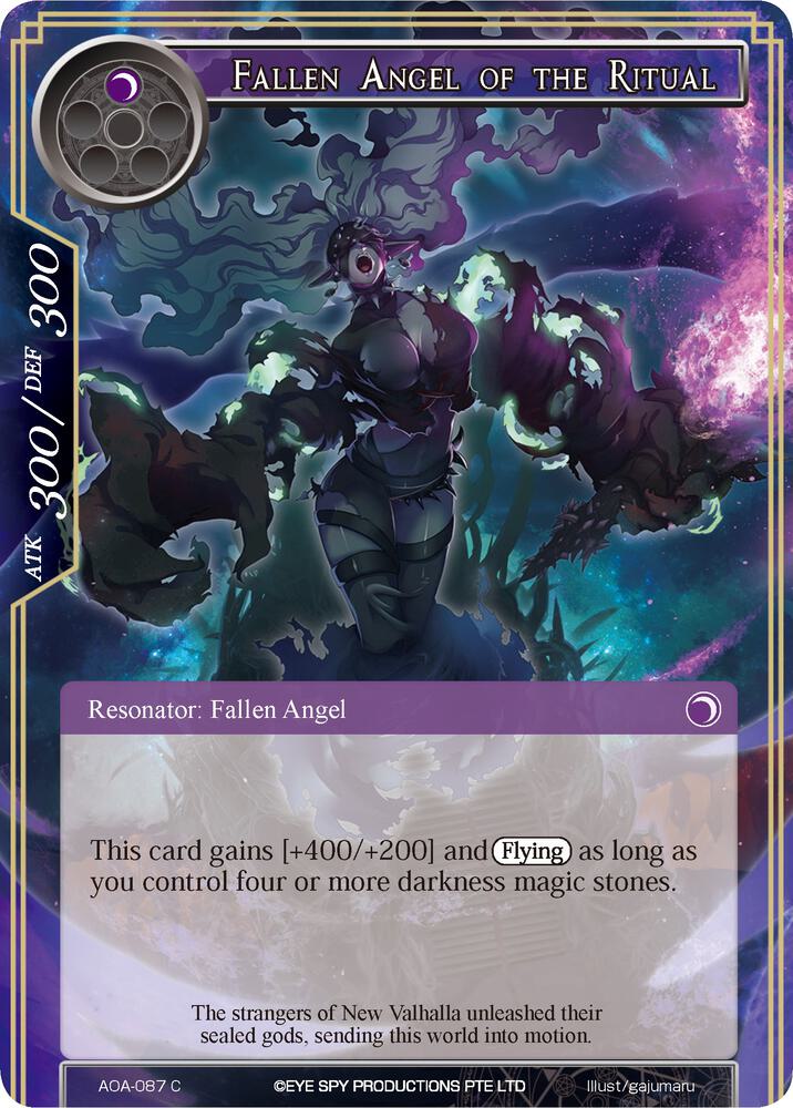Fallen Angel of the Ritual, Awakening of the Ancients AOA-087