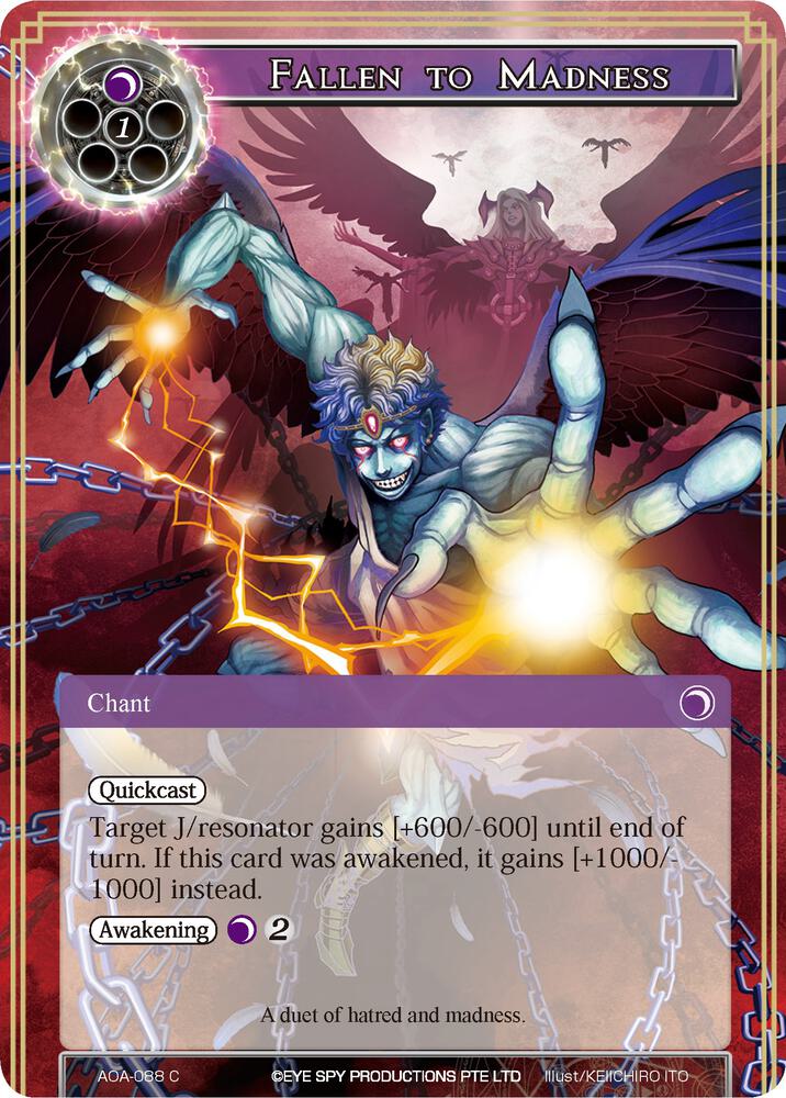 Fallen to Madness, Awakening of the Ancients AOA-088