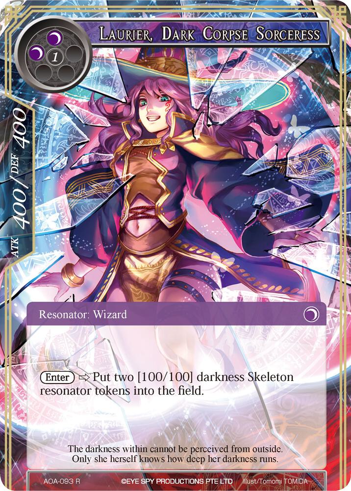 Laurier, Dark Corpse Sorceress, Awakening of the Ancients AOA-093