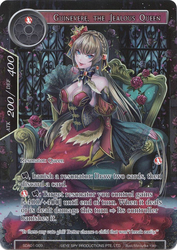 Guinevere, the Jealous Queen (Full Art), Alice Origin Starter Deck SDAO1-009
