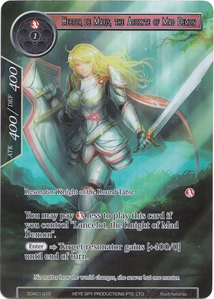 Hector de Maris, the Acolyte of Mad Demon (Full Art), Alice Origin Starter Deck SDAO1-010