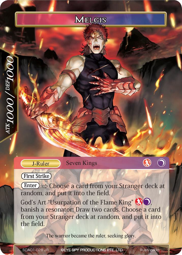 Melgis, Alice Origin Starter Deck SDAO1-028 JR