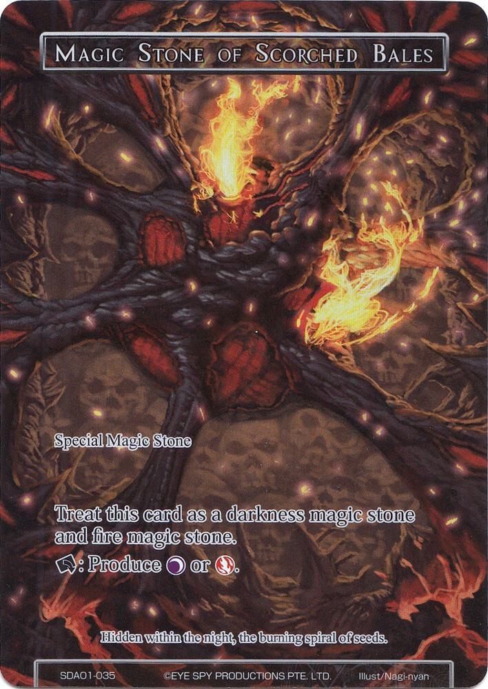 Magic Stone of Scorched Bales (Full Art), Alice Origin Starter Deck SDAO1-035