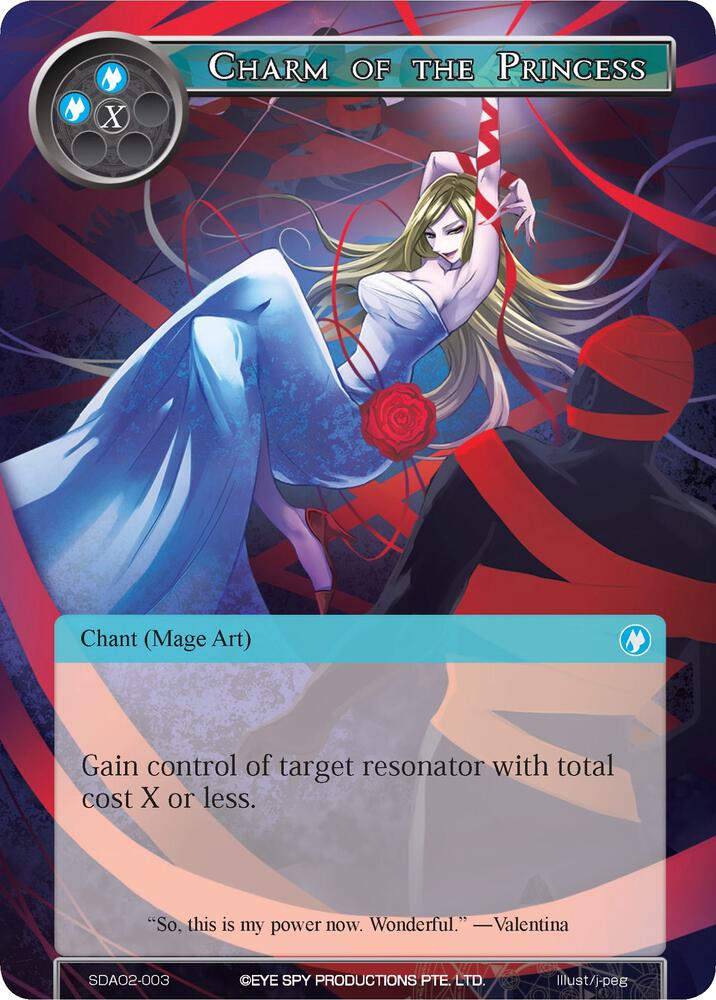 Charm of the Princess, Alice Origin II Starter Deck SDAO2-003