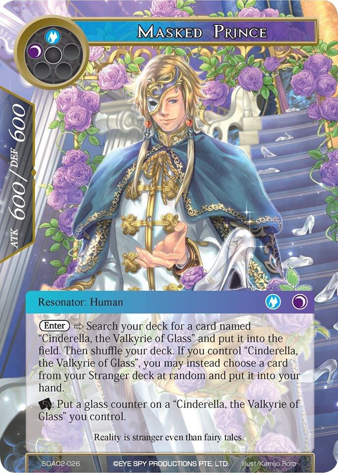 Masked Prince, Alice Origin II Starter Deck SDAO2-026