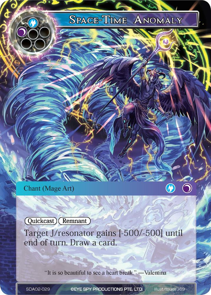 Space-Time Anomaly, Alice Origin II Starter Deck SDAO2-029
