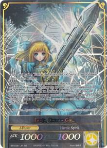 Memoria of the Seven Lands // Faria, Chosen Girl (Full Art), Battle for Attoractia BFA-091/JR