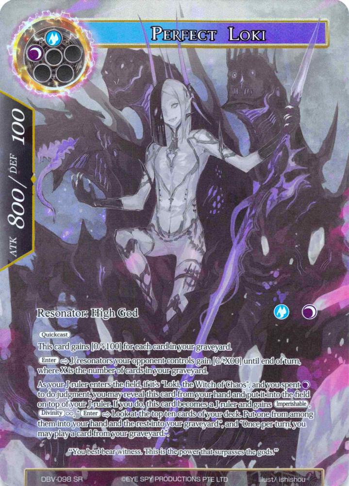 Perfect Loki (Full Art), The Decisive Battle of Valhalla DBV-098