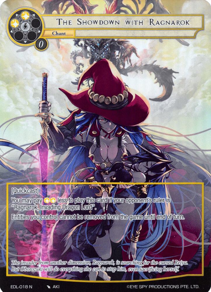 The Showdown with Ragnarok (Full Art), The Epic of the Dragon Lord EDL-018
