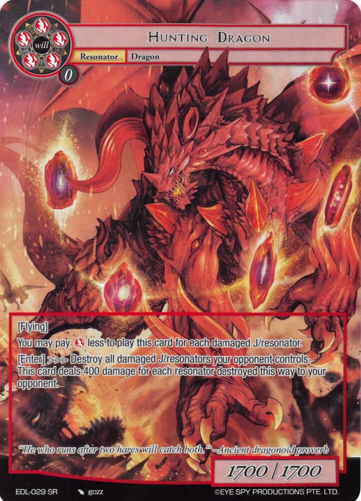 Hunting Dragon (Full Art), The Epic of the Dragon Lord EDL-029