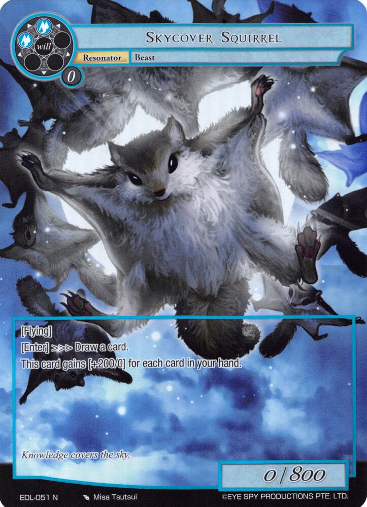 Skycover Squirrel (Full Art), The Epic of the Dragon Lord EDL-051