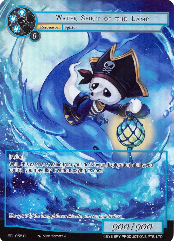 Water Spirit of the Lamp (Full Art), The Epic of the Dragon Lord EDL-055