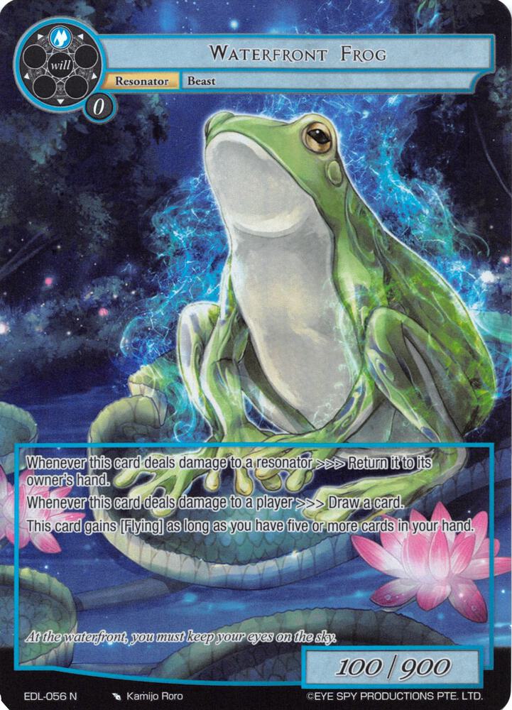 Waterfront Frog (Full Art), The Epic of the Dragon Lord EDL-056