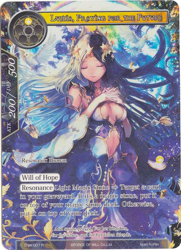 Lumia, Praying for the Future (Full Art), Echoes of the New World ENW-007