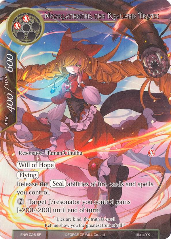 Nyarlathotep, the Realized Truth (Full Art), Echoes of the New World ENW-026