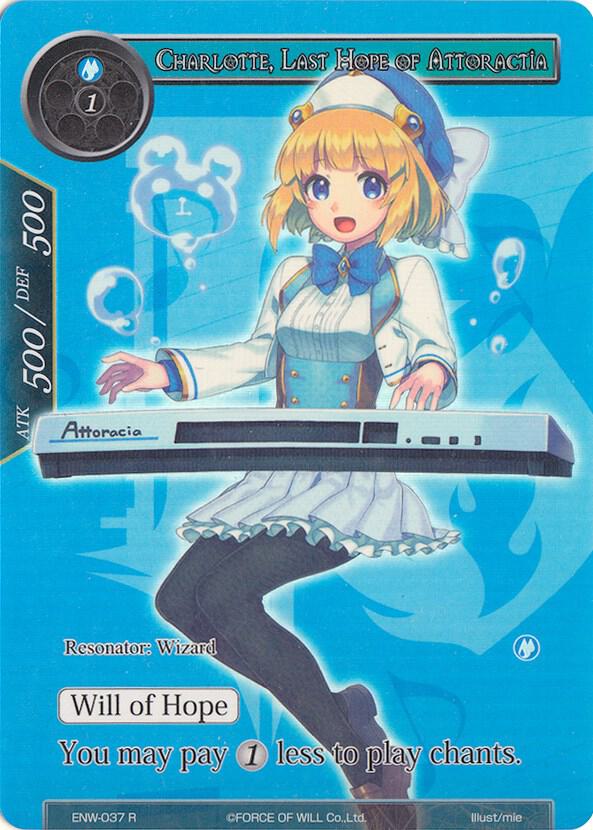 Charlotte, Last Hope of Attoractia (Alternate Full Art), Echoes of the New World ENW-037