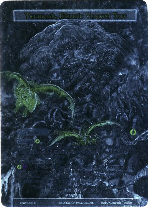Yggdrasil, Malefic Verdant Tree (Uber Rare), Echoes of the New World ENW-068