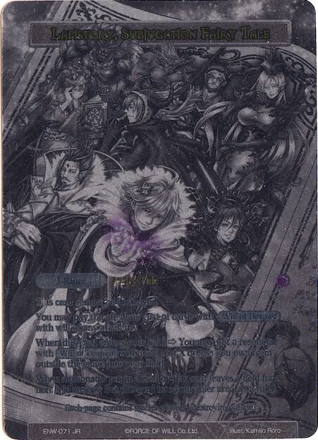 Book of Dark // Lapistory, Subjugation Fairy Tale (Uber Rare), Echoes of the New World ENW-071/J