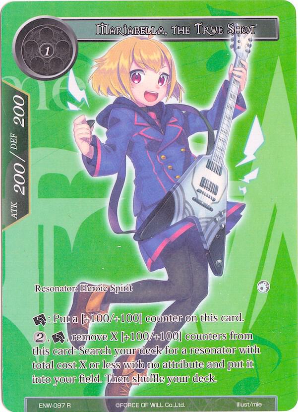 Mariabella, the True Shot (Alternate Full Art), Echoes of the New World ENW-097