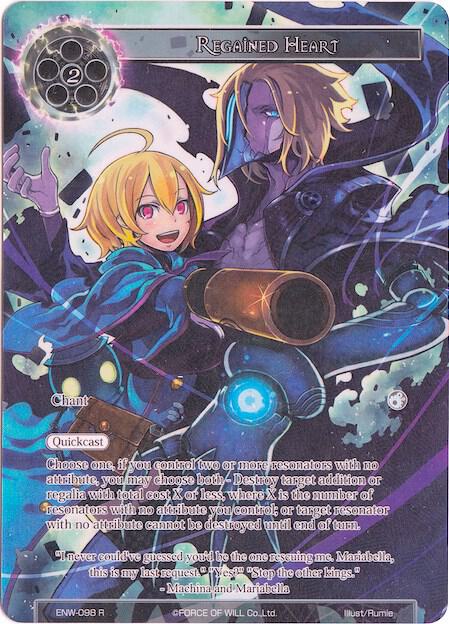Regained Heart (Full Art), Echoes of the New World ENW-098