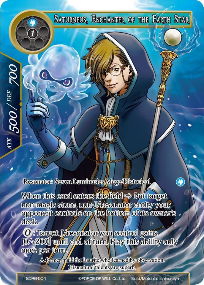 Saturneus, Enchanter of the Earth Star, Starter Deck: The Lost Tomes SDR6-004
