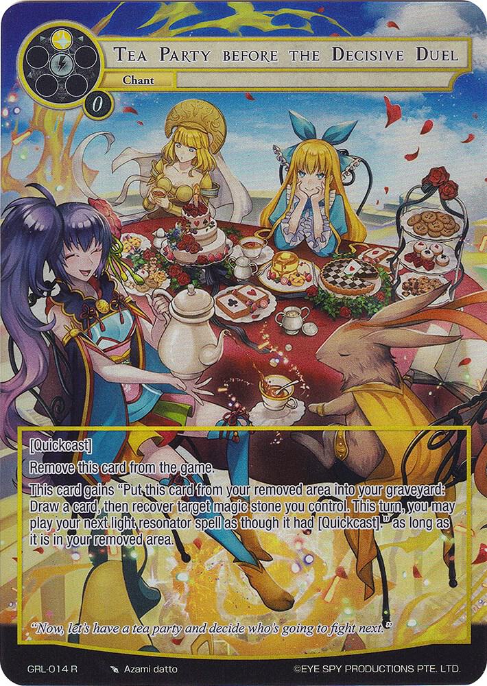 Tea Party before the Decisive Duel (Full Art), Game of Gods: Reloaded GRL-014