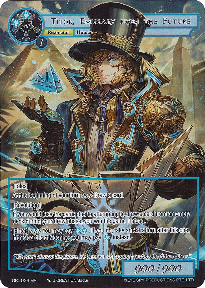 Titor, Emissary from the Future (Full Art), Game of Gods: Reloaded GRL-036