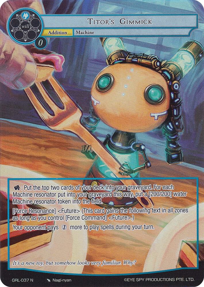 Titor's Gimmick (Full Art), Game of Gods: Reloaded GRL-037
