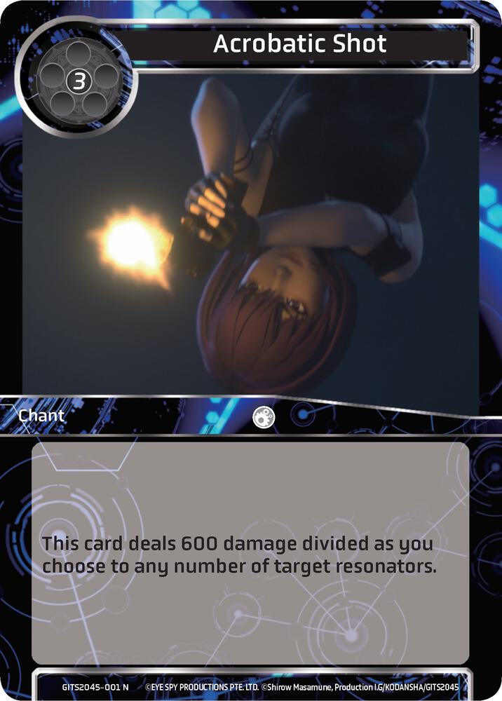 Acrobatic Shot, Ghost in the Shell SAC_2045 GITS2045-001