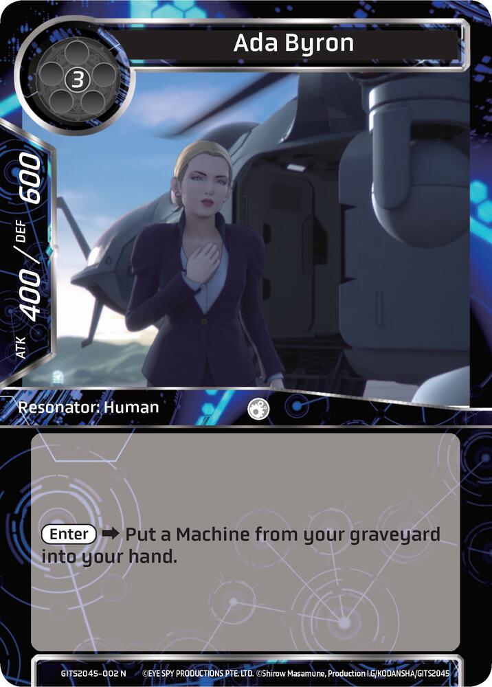 Ada Byron, Ghost in the Shell SAC_2045 GITS2045-002