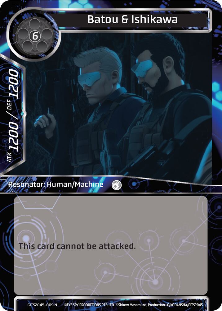 Batou & Ishikawa, Ghost in the Shell SAC_2045 GITS2045-009