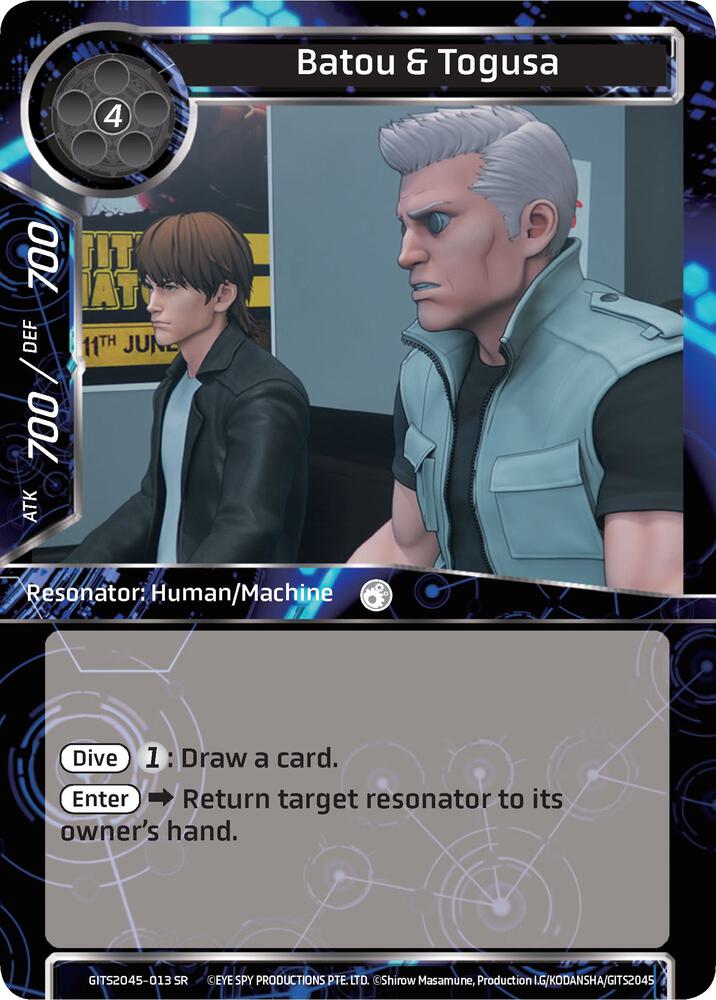 Batou & Togusa, Ghost in the Shell SAC_2045 GITS2045-013