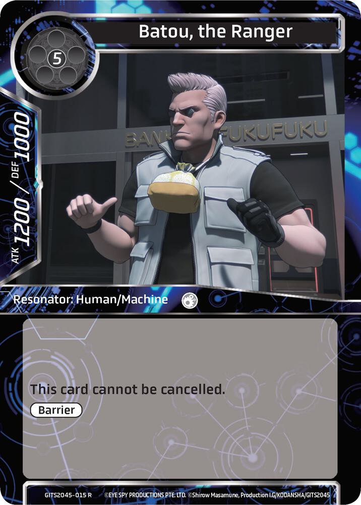 Batou, the Ranger, Ghost in the Shell SAC_2045 GITS2045-015