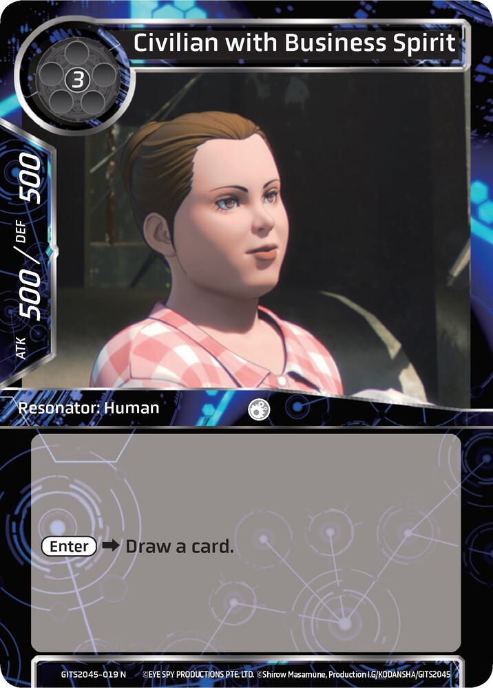 Civilian with Business Spirit, Ghost in the Shell SAC_2045 GITS2045-019