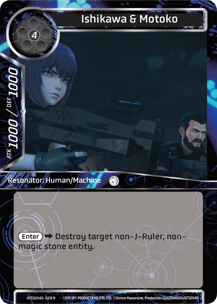 Ishikawa & Motoko, Ghost in the Shell SAC_2045 GITS2045-029