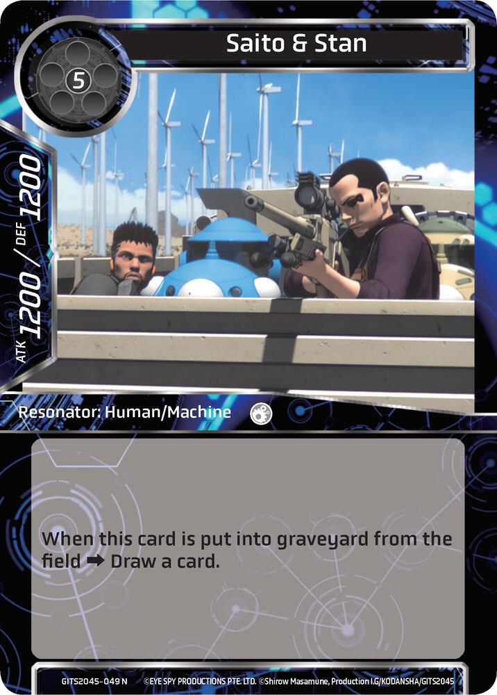 Saito & Stan, Ghost in the Shell SAC_2045 GITS2045-049