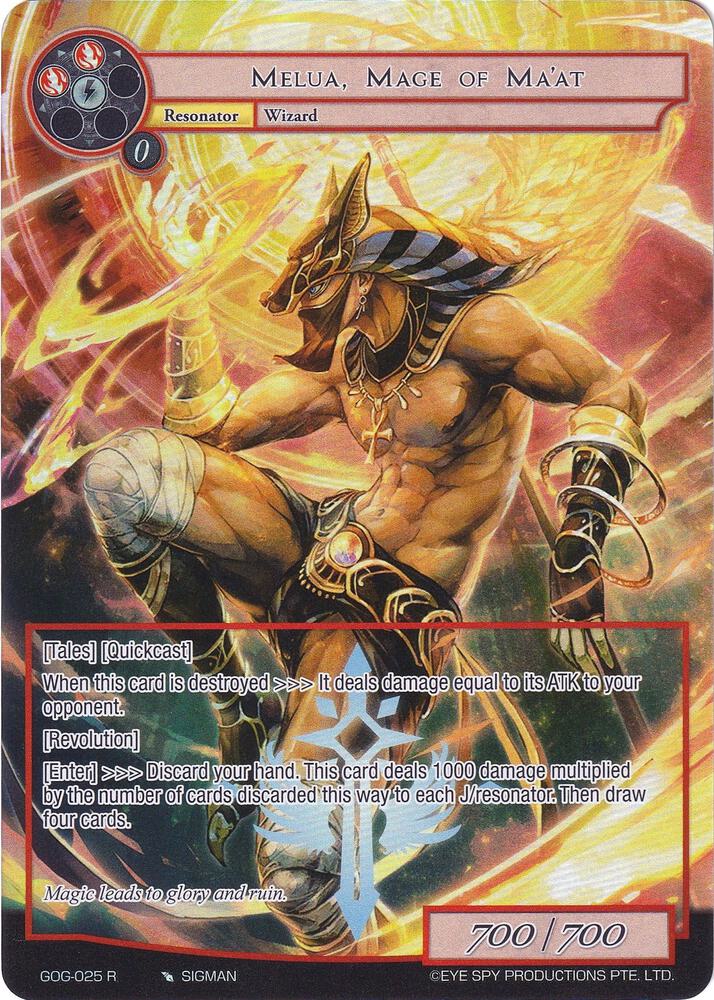 Melua, Mage of Ma'at (Full Art), Game of Gods GOG-025