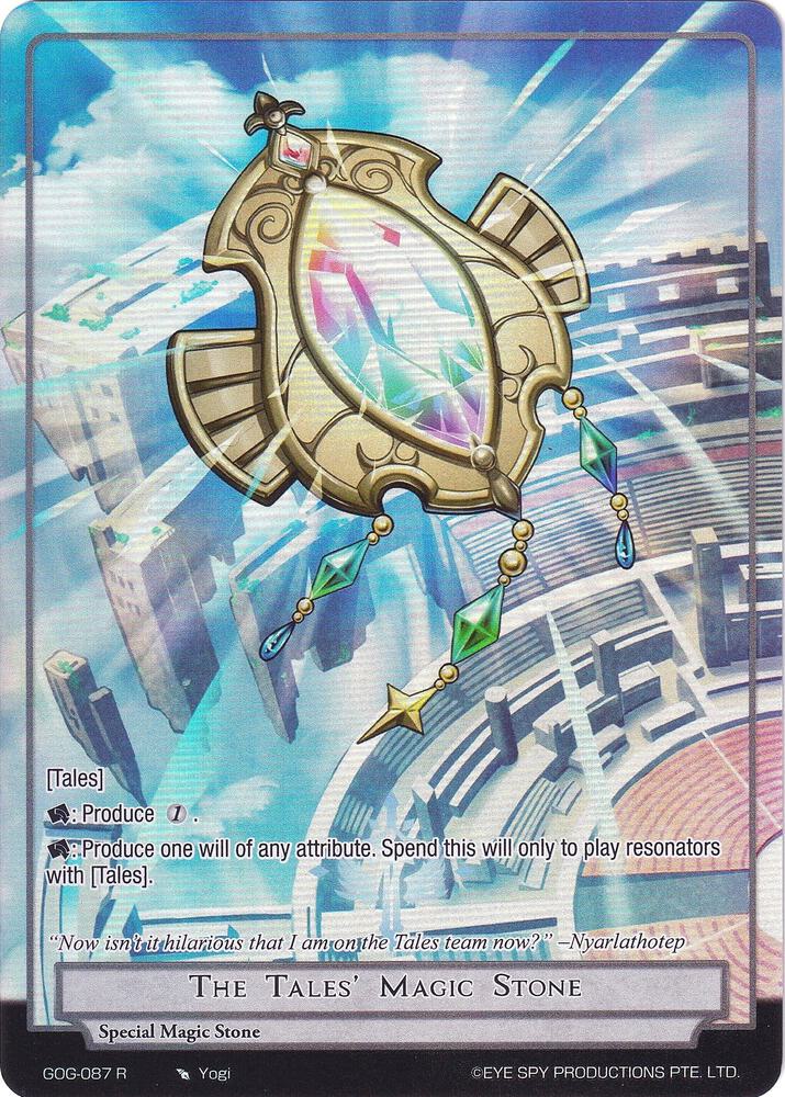 The Tales' Magic Stone (Full Art), Game of Gods GOG-087