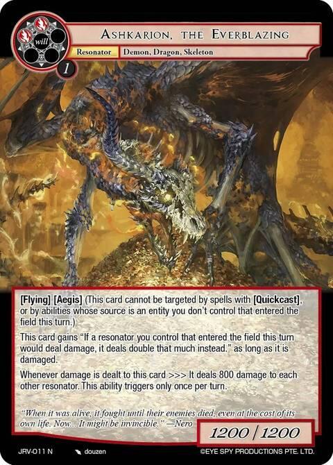 Ashkarion, the Everblazing, Journey to Ravidra JRV-011 N