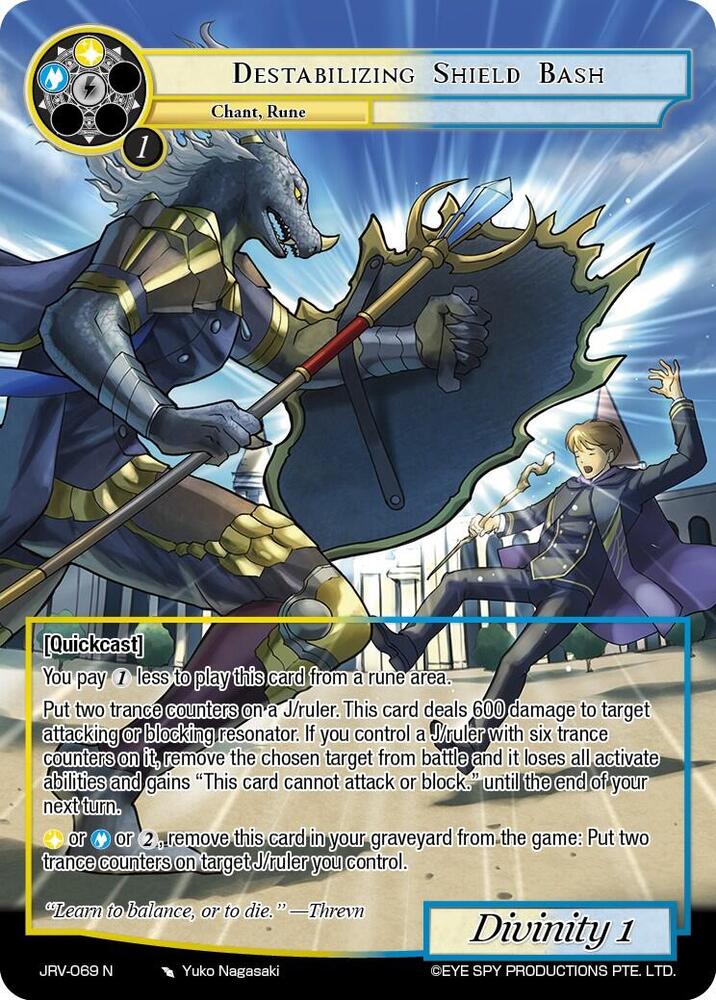Destabilizing Shield Bash, Journey to Ravidra JRV-069 N