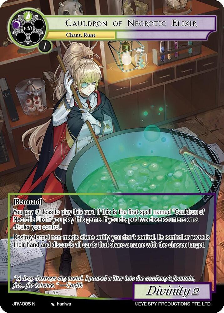 Cauldron of Necrotic Elixir, Journey to Ravidra JRV-085 N