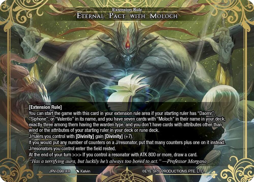 Eternal Pact with Moloch, Journey to Ravidra JRV-098 XR