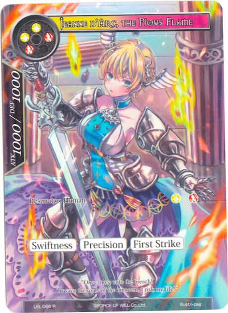 Jeanne d'Arc, the Pious Flame (Full Art), Legacy Lost LEL-066