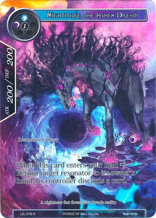 Nightmare, the Ashen Dream (Full Art), Legacy Lost LEL-078