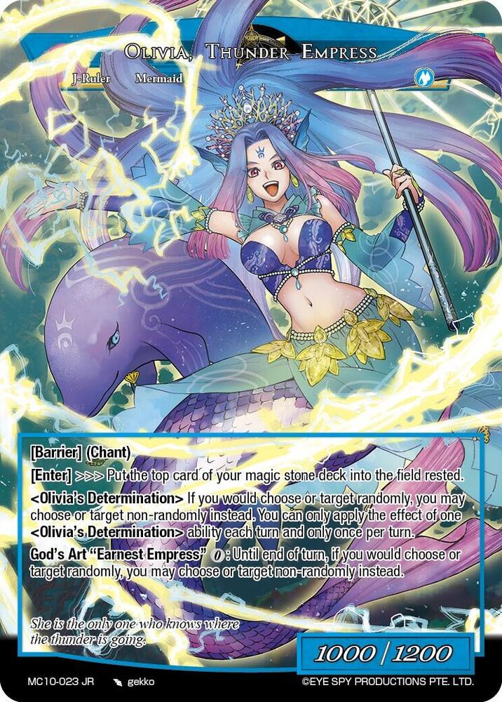 Olivia Thunder Empress, Memoria Collection 10 MC10-023 JR