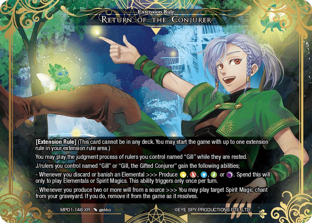 Return of the Conjurer, Masterpiece "Pilgrim-Memories" MP01-148 XR