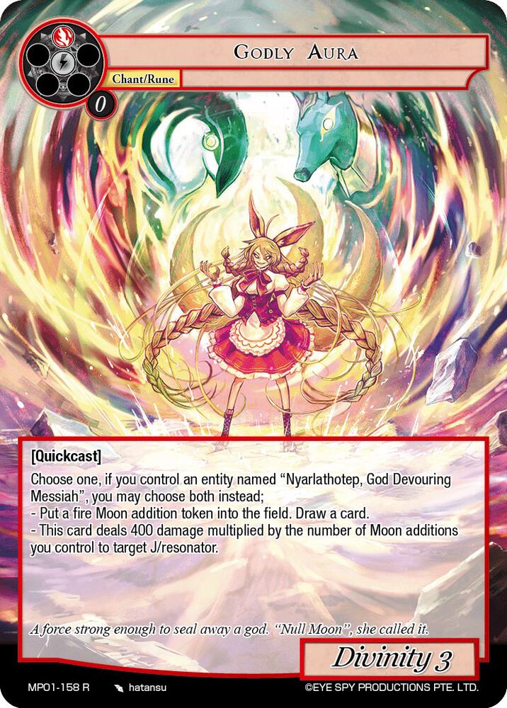 Godly Aura, Masterpiece "Pilgrim-Memories" MP01-158 R
